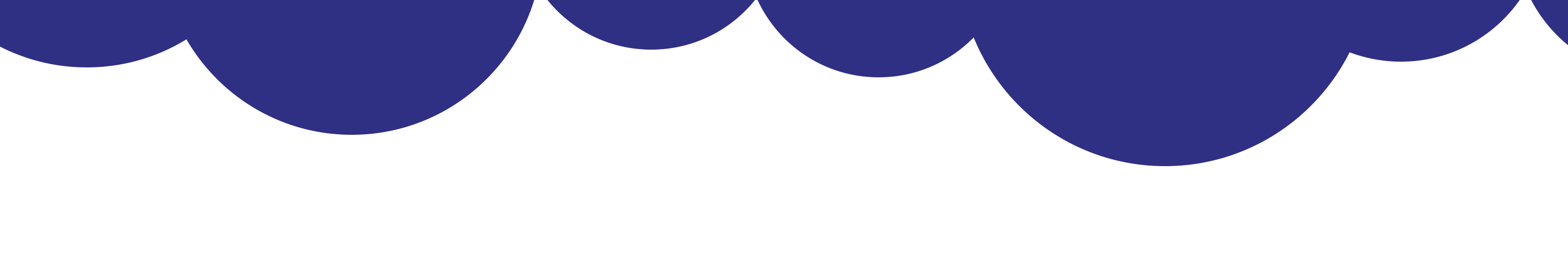 A scalloped band divider