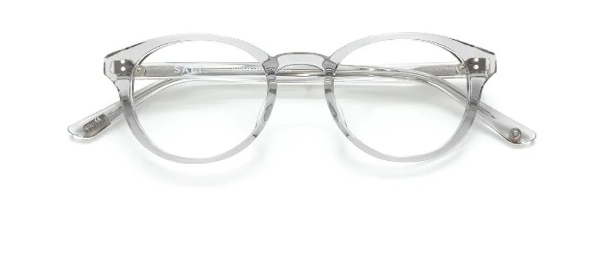 SALT glasses with clear frames